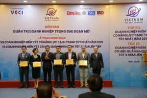 Coteccons: Top 15 DN niêm yết có hiệu quả kinh doanh tốt nhất 