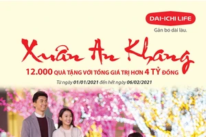 Dai-ichi Life Việt Nam khuyến mại hấp dẫn ‘Xuân An Khang’ 