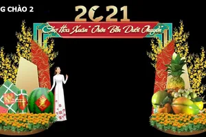 TP.HCM: Rực rỡ Chợ Hoa Xuân ‘Trên bến dưới thuyền’