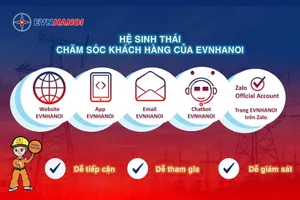 EVNHANOI ra mắt hệ sinh thái chăm sóc khách hàng 