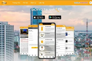 Ra mắt ứng dụng dịch vụ sửa chữa thiết bị gia đình 