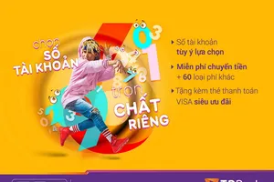 ‘Mở tài khoản số đẹp’ ngay trên app TPBank