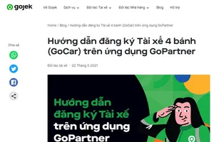 Giãn cách không cản trở Gojek hỗ trợ tài xế trở thành đối tác GoCar