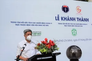 Khánh thành 3 trung tâm hồi sức tích cực người bệnh COVID-19 tại TP.HCM