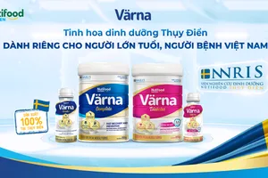 Nutifood Thụy Điển ra mắt sữa dành riêng cho người Việt