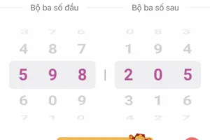 ‘Săn’ 30 tỉ của xổ số Max 3D Pro qua điện thoại