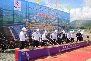 EVNNPT triển khai thi công trạm biến áp 500kV Vân Phong