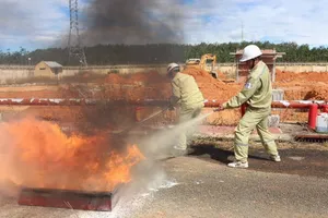 EVNNPT luôn chủ động nâng cao ý thức phòng cháy chữa cháy