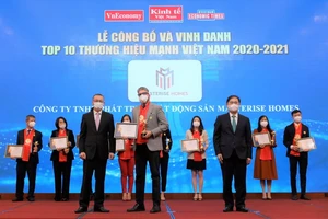 Masterise Homes vào Top 10 Thương hiệu mạnh Việt Nam 2021