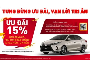 Toyota Việt Nam tri ân khách hàng cuối năm 2021