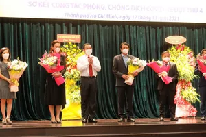 HDBank nhận bằng khen của UBND TP.HCM trong công tác phòng chống dịch