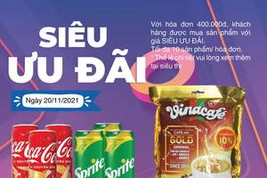 Co.opmart, Co.opXtra rầm rộ giảm giá hóa mỹ phẩm mừng 20-11