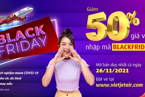 Đừng bỏ lỡ ngày hội mua sắm Black Friday với vé 0 đồng Vietjet 