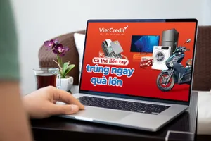 Trúng xe, tivi, tủ lạnh khi cà thẻ VietCredit để mua sắm