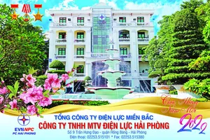 Công ty TNHH MTV Điện lực Hải Phòng chúc mừng năm mới