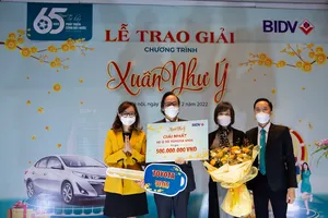 BIDV trao thưởng 500 triệu đồng chương trình Xuân Như Ý