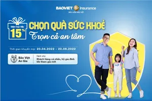 Bảo hiểm Bảo Việt giảm 15% phí bảo hiểm sức khỏe Bảo Việt An Gia