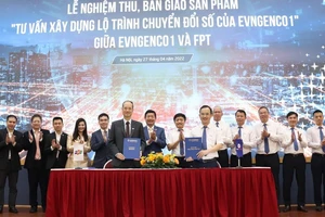 EVNGENCO1 và FPT nghiệm thu sản phẩm tư vấn chuyển đổi số