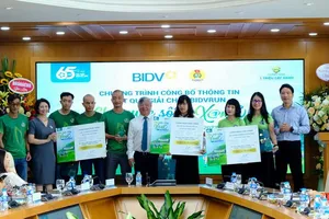 BIDV công bố kết quả và trao thưởng giải chạy BIDVRUN - Cho cuộc sống xanh 2022