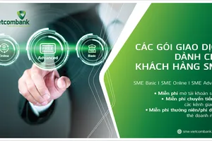 Vietcombank miễn phí nhiều loại giao dịch cho doanh nghiệp SME