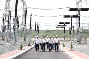 EVNNPT đóng điện đường dây 500kV Quảng Trạch – Dốc Sỏi