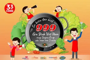 999 gia đình Việt sẽ lập kỷ lục cùng Co.opmart, Co.opXtra 