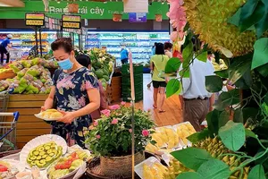 Sầu riêng Ri6 Đắk Nông giảm giá tại Co.opmart và Co.opXtra 