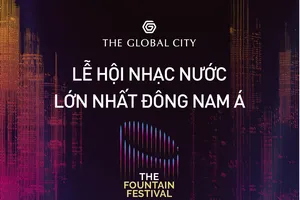 Chuỗi sự kiện “Lễ hội Nhạc nước lớn nhất Đông Nam Á” lần đầu tiên xuất hiện tại TP.HCM