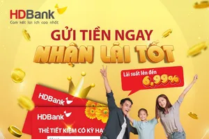 Gửi tiền ngay, nhận lãi tốt