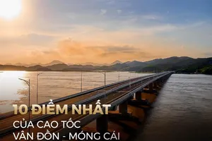 Khám phá 10 dấu ấn của cao tốc Vân Đồn – Móng Cái 