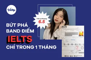 Hành trình chinh phục IELTS 6.5 chỉ trong 1 tháng của bạn Trần Lê Phương