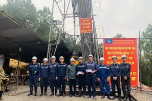 TKV hoàn thành lỗ khoan thăm dò sâu kỷ lục 1.320m