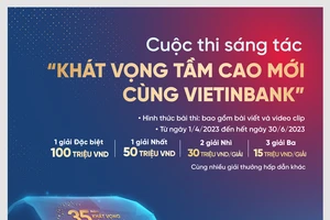 VietinBank phát động cuộc thi sáng tác 'Khát vọng tầm cao mới cùng VietinBank'