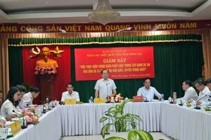 Tháo gỡ khó khăn cho chủ đầu tư dự án A1, C1 khu đô thị Dầu Giây ở Đồng Nai