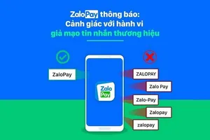 ZaloPay cảnh báo chiêu trò lợi dụng uy tín ví điện tử để lừa đảo người dùng