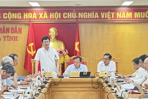 TKV làm việc với Hà Tĩnh về dự án sắt Thạch Khê