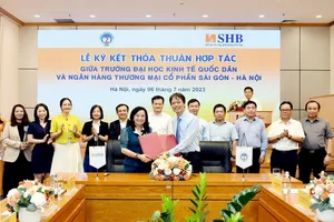 SHB tăng cường hợp tác với Đại học Kinh tế Quốc Dân