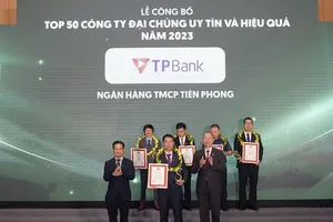 TPBank đứng thứ 4 trong Top các ngân hàng tư nhân uy tín nhất Việt Nam 