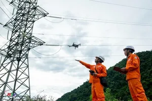 Ứng dụng flycam trong công tác kiểm tra thiết bị tại Công ty Thủy điện Bản Vẽ