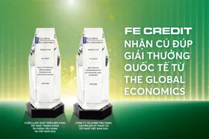 FE CREDIT nhận giải thưởng quốc tế về chuyển đổi số và phát triển bền vững