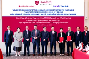 Chủ tịch nước chứng kiến công bố đào tạo xét nghiệm viêm gan D đầu tiên cho Việt Nam