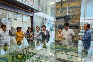 Đoàn khảo sát Trung ương về nông thôn mới tham quan Khu Liên hợp xử lý chất thải Đa Phước