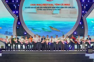 Agribank đồng hành cùng Festival Tôm Cà Mau và Diễn đàn kết nối sản phẩm OCOP ĐBSCL 2023