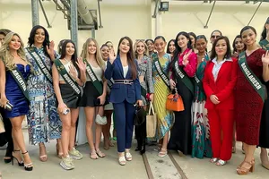 Thí sinh Hoa hậu Trái đất - Miss Earth 2023 tham quan Công ty VWS