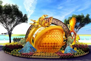 Hội hoa xuân Phú Mỹ Hưng Tết Giáp Thìn 2024: Xuân sum vầy