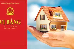 Cảnh báo lừa mua bán nhà đất với hình thức lập vi bằng 