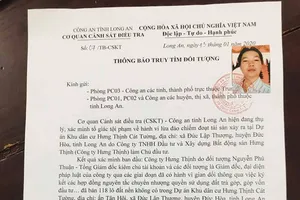 Công an truy tìm 4 lãnh đạo một công ty bất động sản