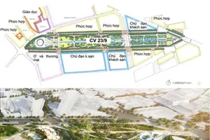 TP.HCM lấy công viên 23-9 làm điểm nhấn về kiến trúc, quy hoạch 
