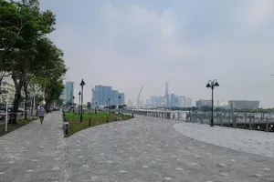 Diện mạo mới của bến Bạch Đằng