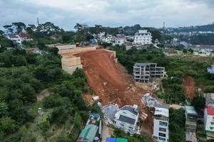 Thành phố Đà Lạt có 172 điểm sạt lở